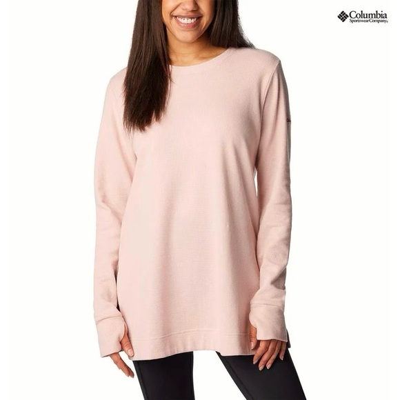 NWOT Columbia Holly Hideaway Waffle Tunic Pullover XS - Picture 1 of 6